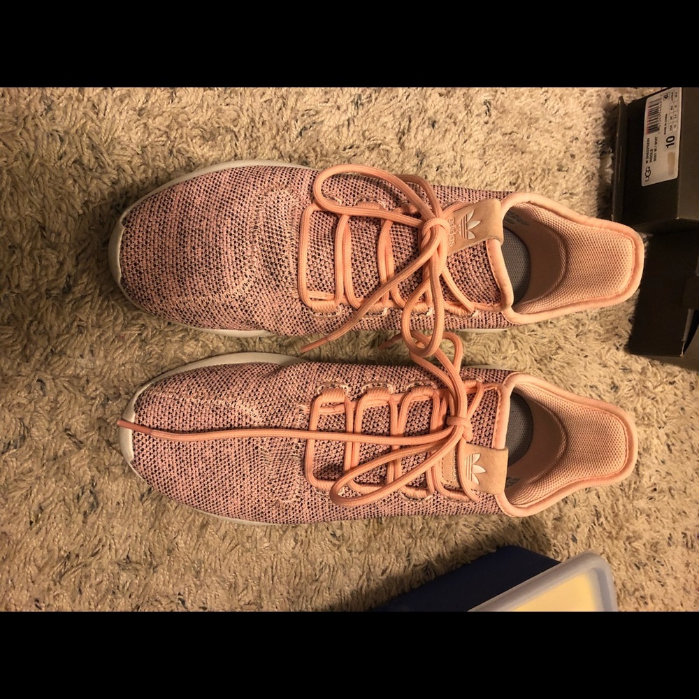 Women’s Adidas Coral/Pink Tubular Shadows